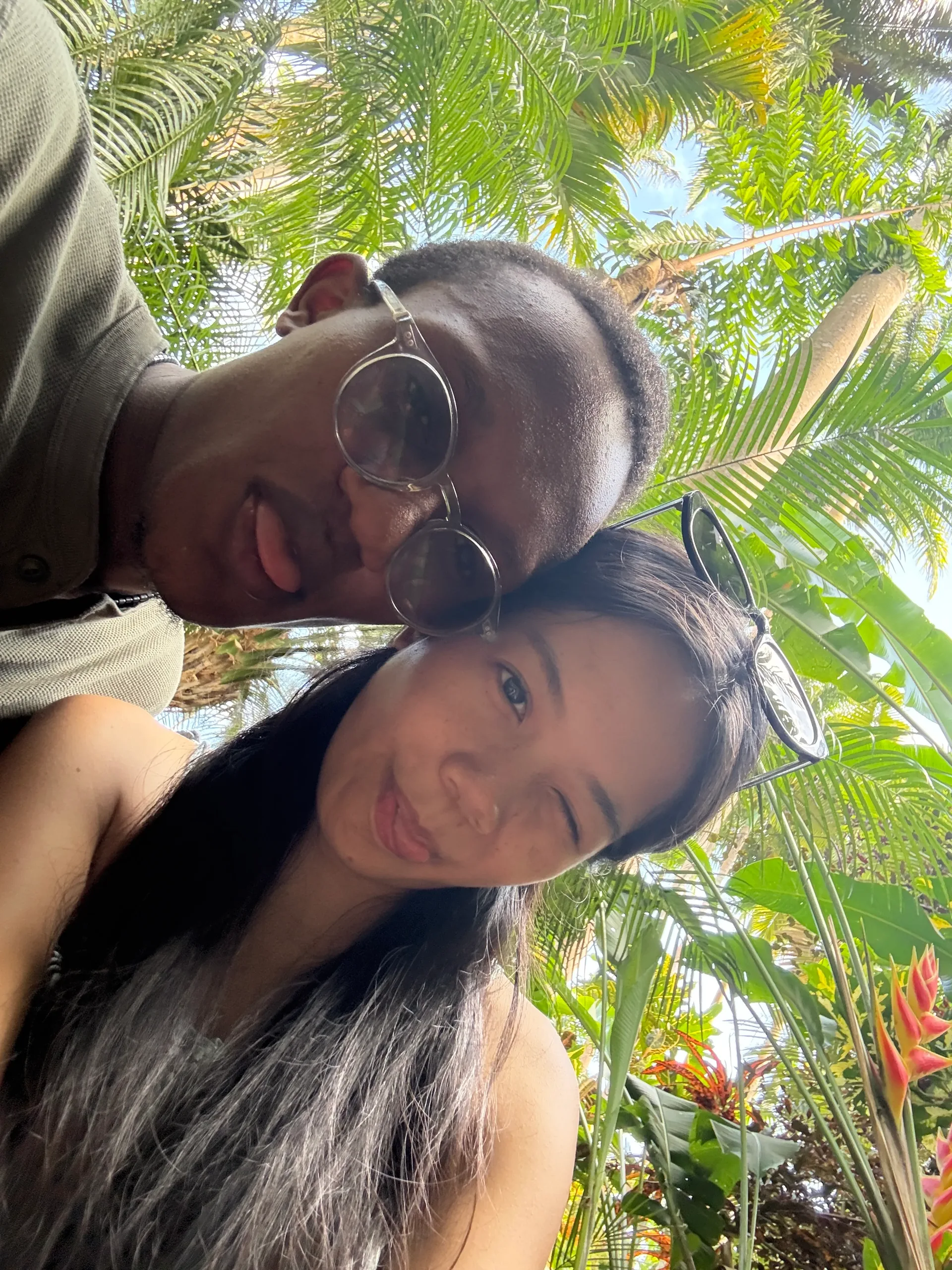 Lush garden setting at the venue